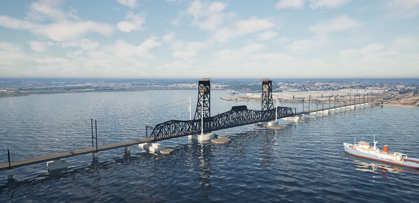 raritan river bridge