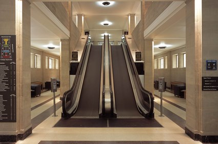 Modern facilities were seamlessly incorporated into the refurbishment of the Grade II listed building