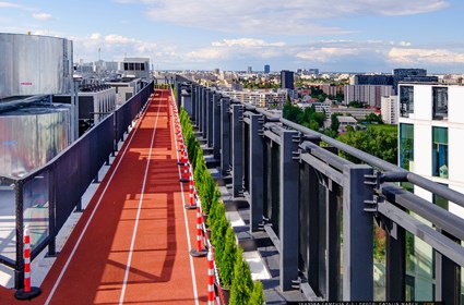 Campus 6.2&6.3 rooftop running track Campus 6.2&6.3 rooftop running track