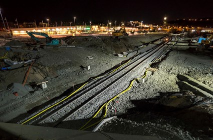 The track we are constructing will be 1,900 meters long.