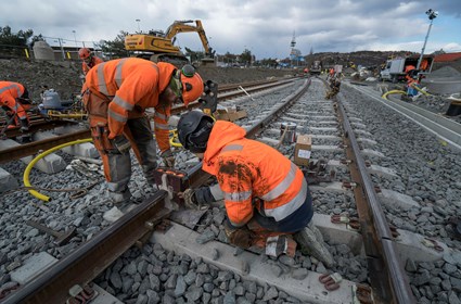 Our assignment includes 4,000 meters of new rail. Our assignment includes 4,000 meters of new rail.