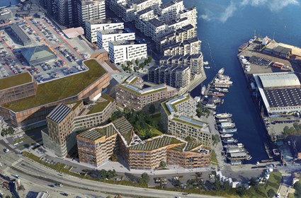 CPH Highline-oversigtsbillede af Havneholmen CPH Highline-oversigtsbillede af Havneholmen